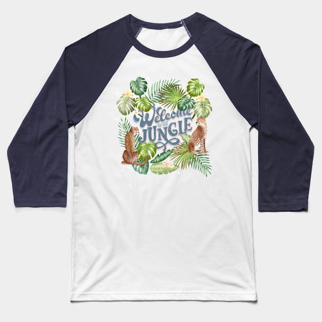 Welcome to the jungle Baseball T-Shirt by CalliLetters